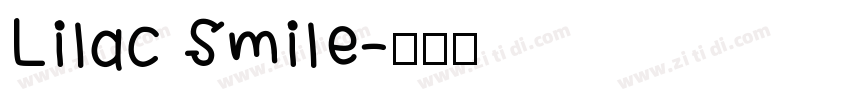 Lilac Smile字体转换